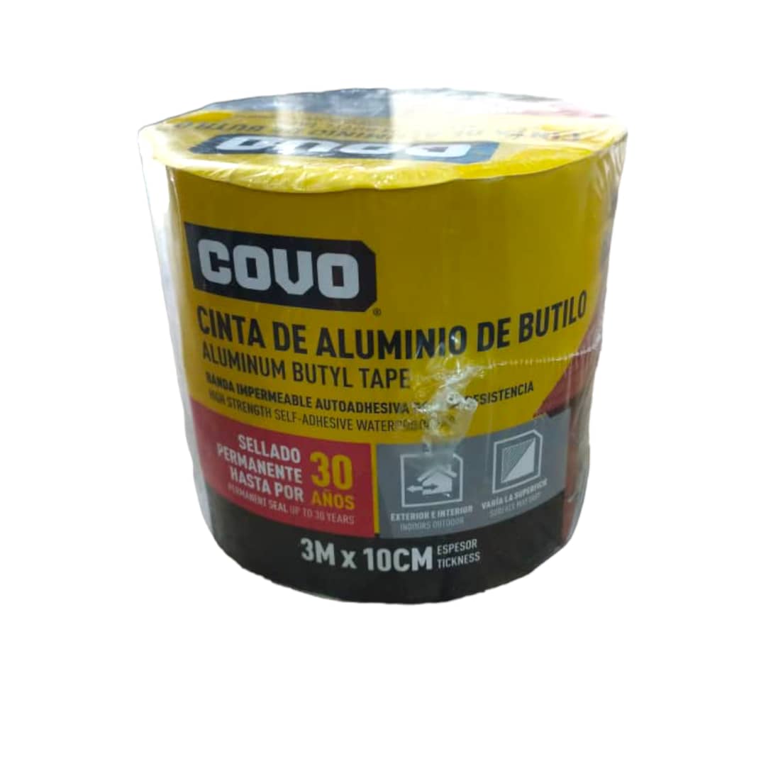 Cinta de Aluminio Butilo marca Covo – FERRESMERALDA